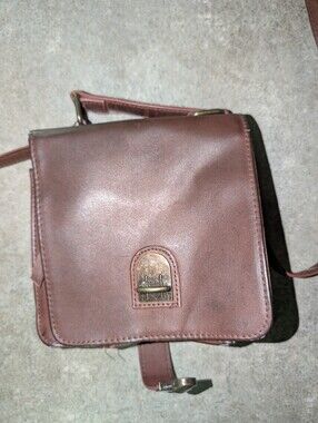 Target brown mini purse